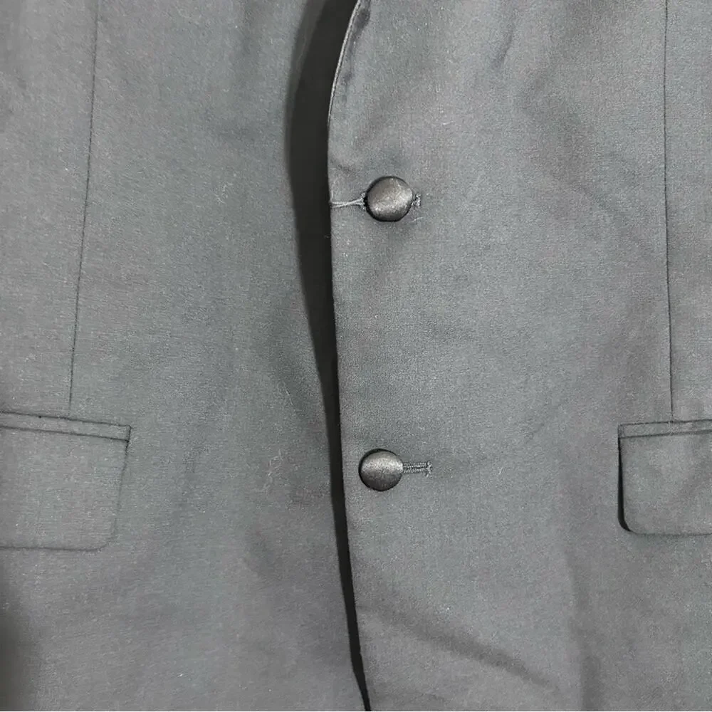 NWT‎ JB Britches Logan Black Wool Suit Jacket 44L